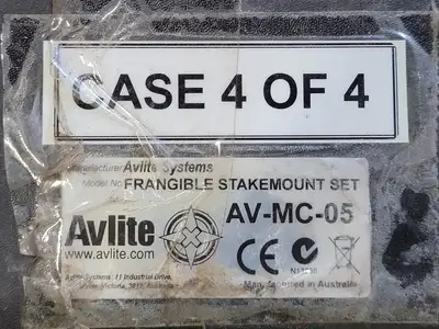 4 Case - Avlite Solar Aviation And Taxiway Light Kit