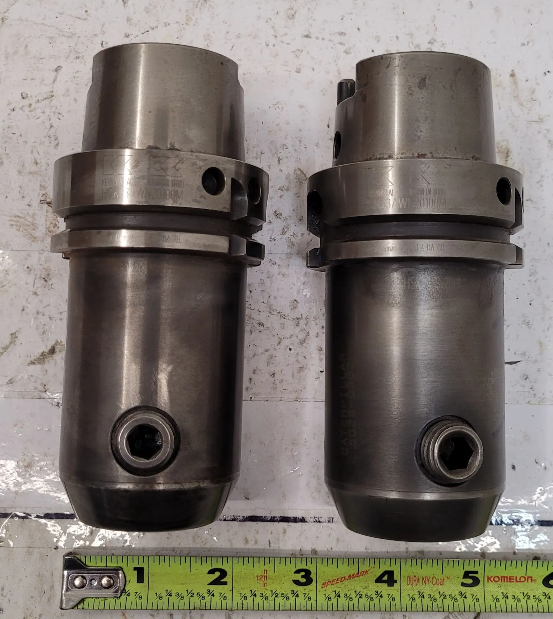 USED KENNAMETAL HSK63AWN20100M