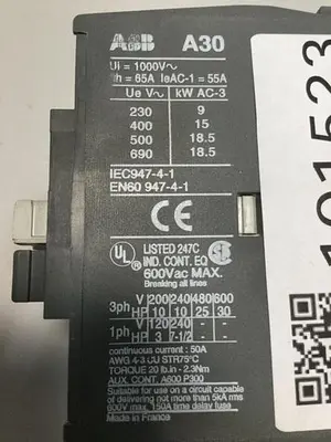 USED ABB A30-30-10