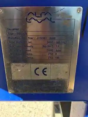 USED ALFA LAVAL SG2-100