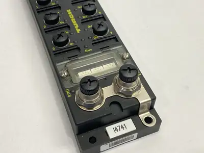 USED TURCK MULTIPROTOCOL I/O MODULE FOR ETHERNET 16 OUTPUTS 6825430