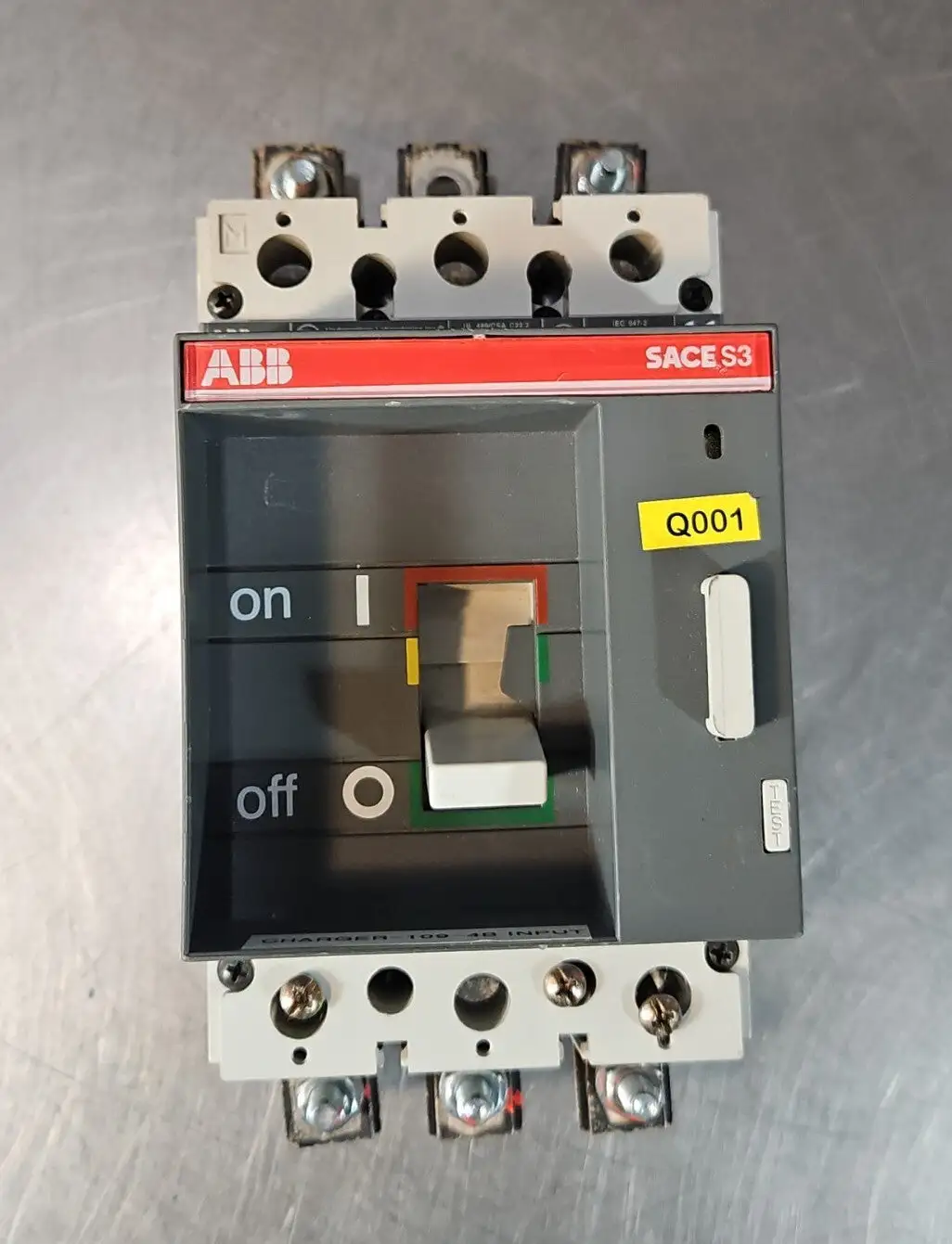 ALLEN-BRADLEY S3H SACE S3 Circuit Breaker 3-Pole 150A. Loc 4E-26*