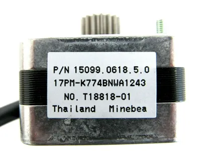 NEW LOT OF 2 MINEBEA 17PM-K774BNWA1243 STEPPER MOTOR 15099.0618.5.0
