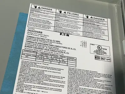 Used EATON DG323NRB Disconnects Ohio US | HGR 24 #1280565