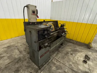 14" X 40" CLAUSING METOSA MODEL #C1440 TOOLROOM ENGINE LATHE, 1-5/8": YOBRO #23849