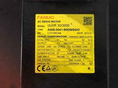 USED 2013 FANUC A06B0041B605#5042