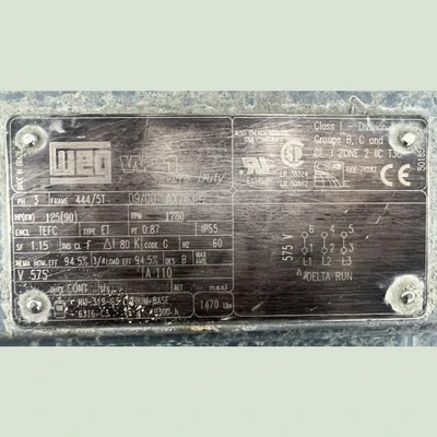 USED WEG W21
