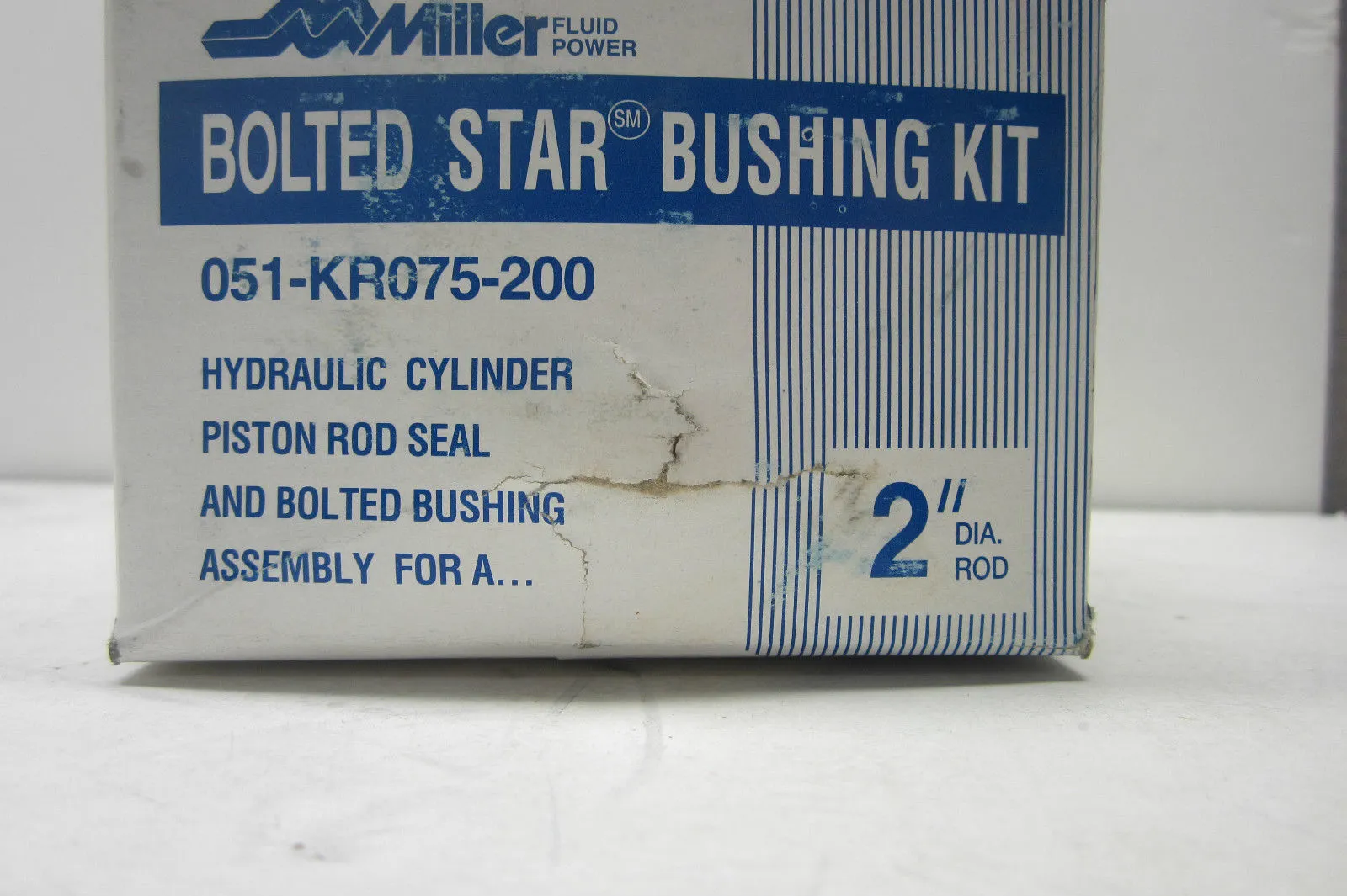 NEW MILLER 051-KR075-200 BOLTED STAR BUSHING KIT 051KR075200