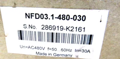 NEW REXROTH NFD03.1-480-030 DRIVE CONTROLLER NFD031480030