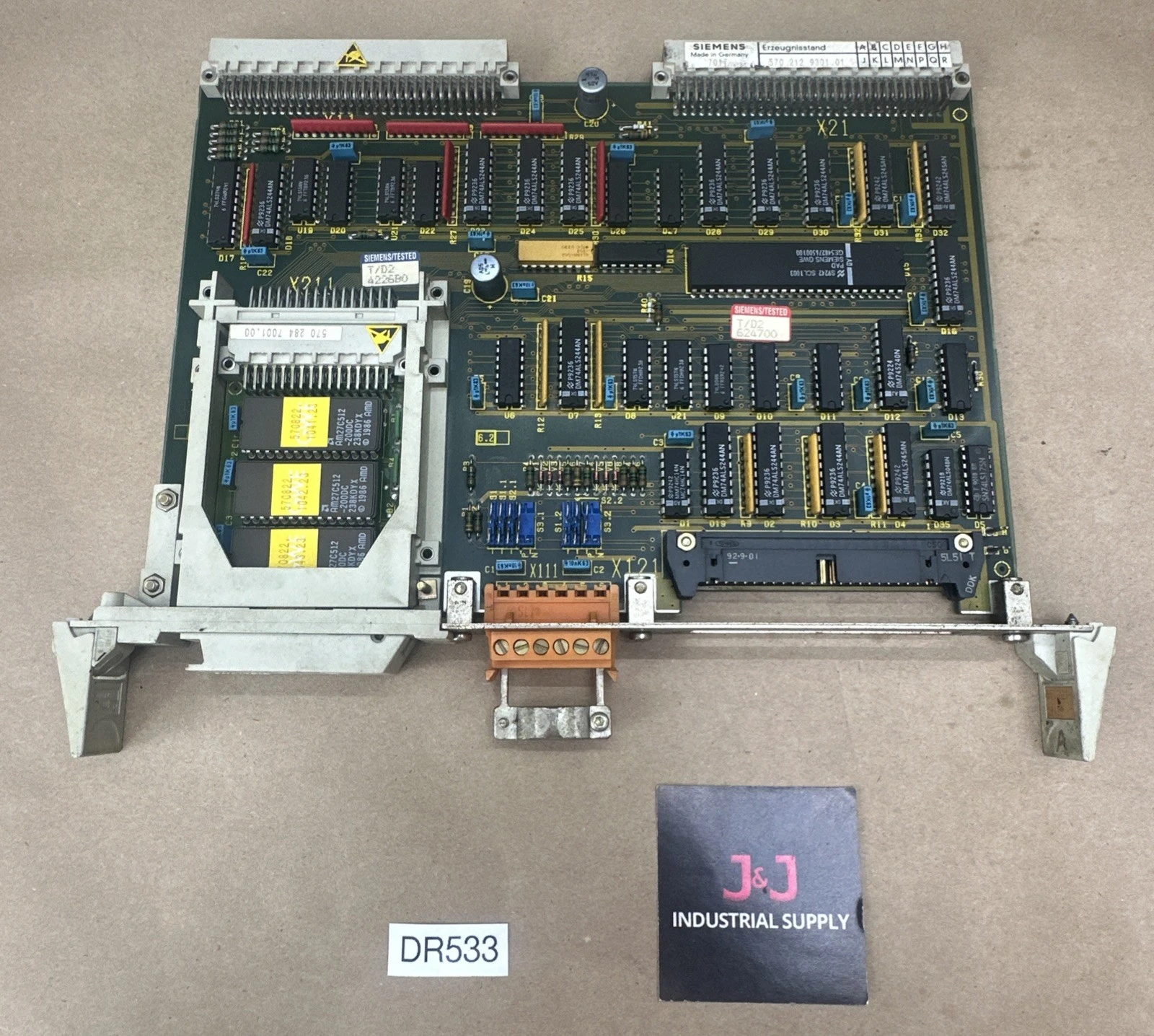 USED Siemens 6FX11212BA03