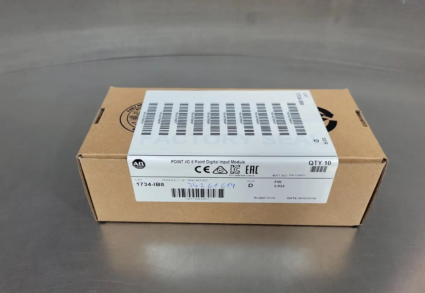 USED Allen-Bradley 1734-IB8 Ser.D