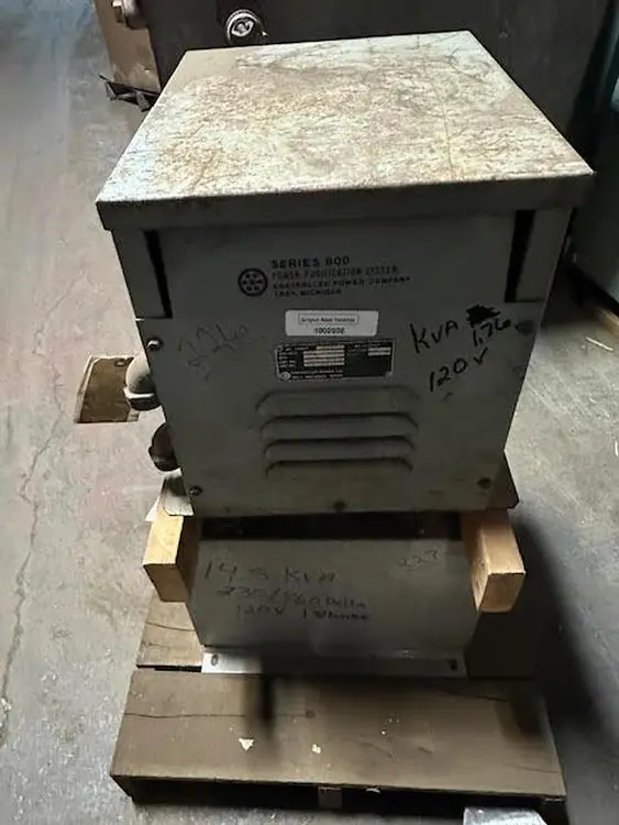 Used CONTROLLED POWER _UNKNOWN_ Transformers | Surplus Asset Holdings #1203140