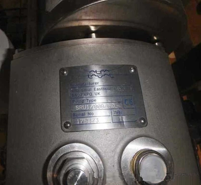 Westfalia CSC 15-06-477 hydro-hermetic clarifier skid.