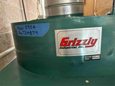 Used 2002 GRIZZLY 5954 Dust Collectors Colorado US | MachineryMax #1518812