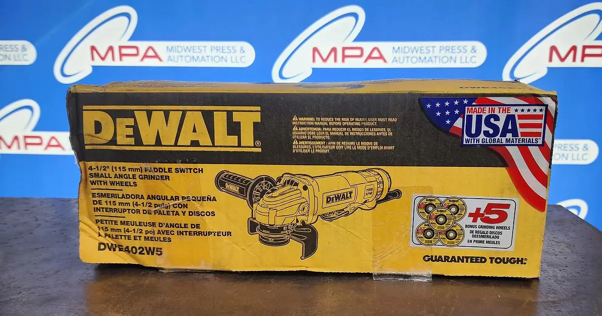 NEW DEWALT DWE402W5