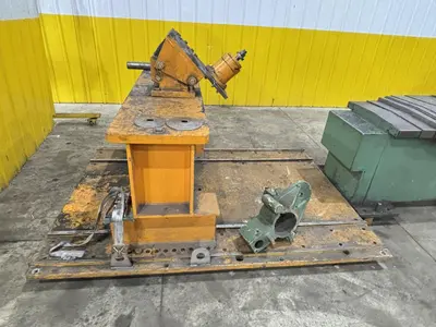 1/2" X 13' BOLDRINI MODEL #RIB0-13-HY HYDRAULIC HEAD FLANGER & DISHING MACHINE: STOCK #23190