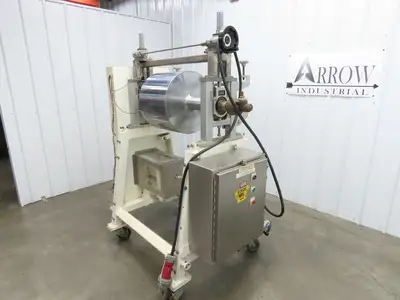 Sollich WEB/WE400 Food Grade Slab Former Compression Cooling Roller 13.75"W 480V