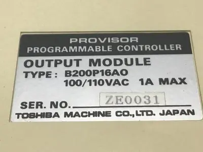 USED TOSHIBA B200P16AO