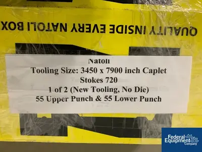 NEW Stokes Stokes 720 Tablet Press Tooling