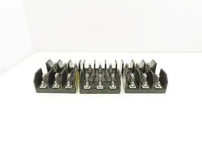 Bussmann J60100-3STR Fuse Holder Block 600V 100A 3 Pole Lot of 3