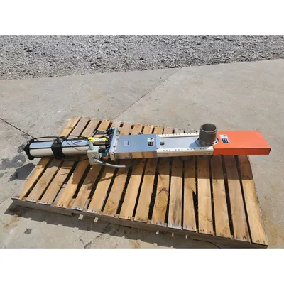 Used 5"dia. Stainless Steel Horizon Systems 3-way Three Way Tube Diverter Valve