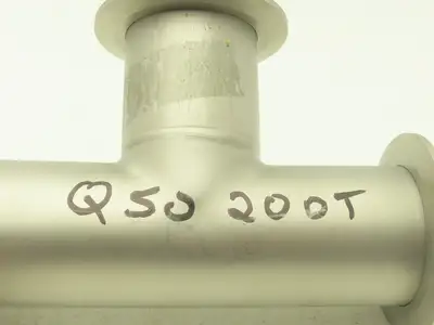 A&N Corporation Q50-200-T 2" NW 50 ISO-QF-Tee Flange Stainless Steel A = 3.2