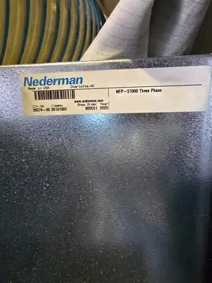 Used 2020 NEDERMAN S-1000 Dust Collectors Georgia US | iBiD Machinery #1341622