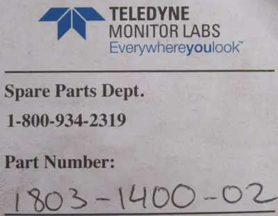 NEW TELEDYNE 1803-1400-02 REMOTE DISPLAY 2521H1+6L 1803140002