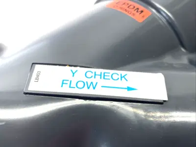 LB403 | True Union Y-Check Valve 2" Pipe Size SCH80 PVC - New Other