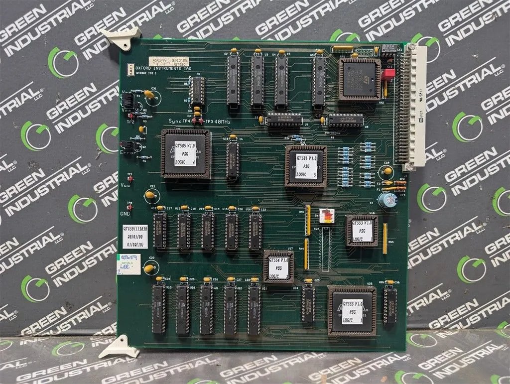 Oxford Instruments IAG QT2002 ISS 1 Control Board A562/99 QT520 Used