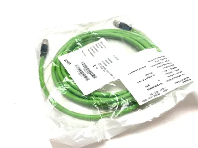 NEW BECKHOFF DOUBLE ENDED ETHERCAT CABLE M12 4-PIN