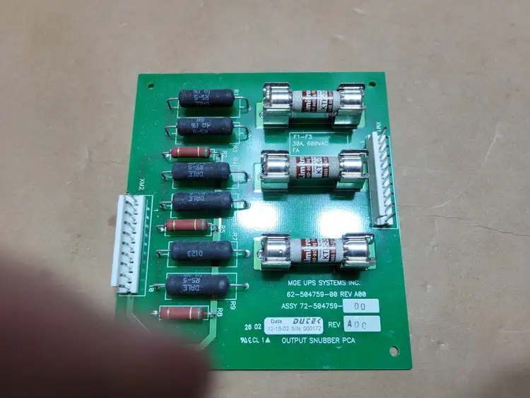 Used MGE 62-504759-00 Misc Electrical & Power Parts British Columbia CA | Lenmark #1439769
