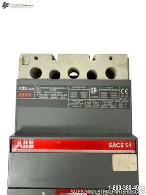 Used ABB S4H Circuit Breakers Kentucky US | Industrial Parts R Us Inc. #1183737