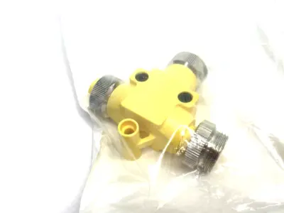 New | in-Stock AutomationDirect ZIPport T-coupler, (2) 5-pole female 7/8" Electrical Fittings Michigan US | Maverick Industrial Sales #1390801