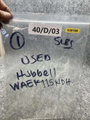 Used Hubbell WAEK115NDH Estate & Personal Property California US | Davliegogo LLC #1730298