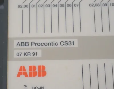 ABB PROCONTIC 07-KR-91 PROCESSOR MODULE 07KR91
