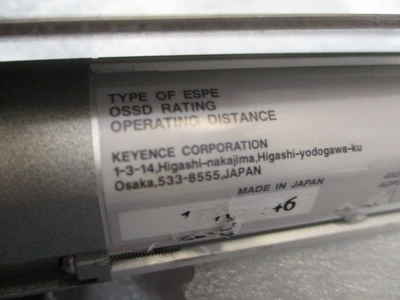 USED KEYENCE SL-C48F-R Light Curtain Set