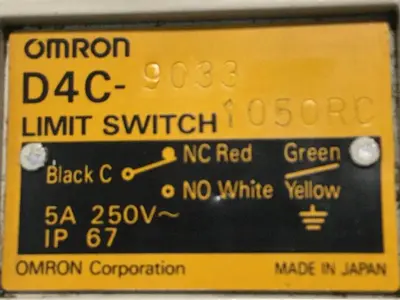 USED OMRON D4C-9033