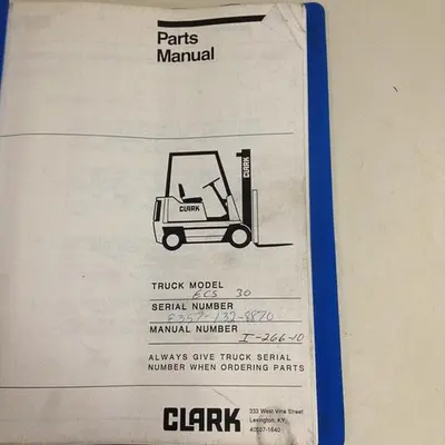 USED CLARK EQUIPMENT I-266-10
