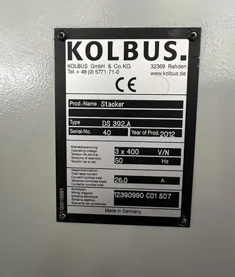 USED 2012 KOLBUS BOOK PRODUCTION LINE BF 530