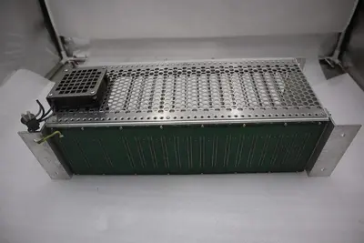 PASABAN PLC RACK WITH POWER SUPPLY CARD MODEL MTC-3044 STOCK 4836-A