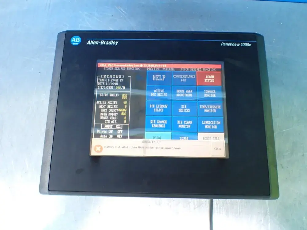 Used ALLENBRADLEY 2711ET10C15 Automation Control (HMI) Ohio US | HGR 24 #895621