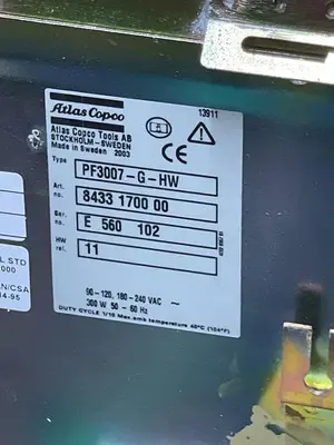 USED ATLAS COPCO ATLAS COPCO PF3007-G-HW
