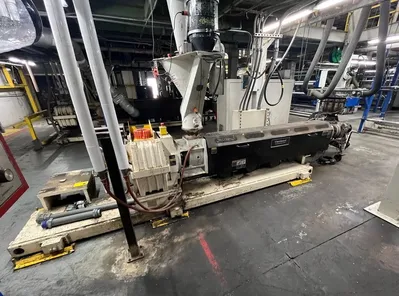 2010 DAVIS STANDARD 3.5" 30:1 air cooled extruder Extruders, Low Boy 2.6" - 3.5""" | Mark One Machinery (8)