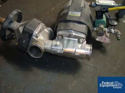 USED ITT 3" / 3" ITT PURE FLOW VALVE SET, 316L