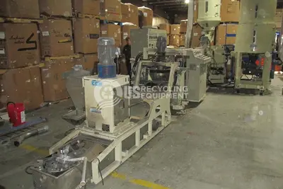 Used 2014 CHI CHANG CC TY-120-100LW PELLETIZING EXTRUSION LINE Plastic Recycling Lines Indiana US | US Recycling Equipment #1278408