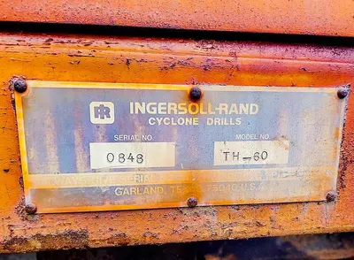 Used 1985 INGERSOLL-RAND TH60 DRILL RIG Drill Rigs Pennsylvania US | East West Machinery & Drilling #1417173