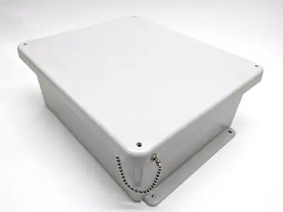 USED WIEGMANN 12” X 10” X 5” JIC SERIES SCREW COVER GRAY