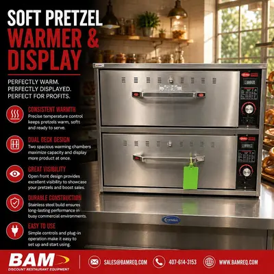 Used HATCO HDW-2 Countertop Display Warmers Florida US | BAM Discount Restaurant Equipment #1128901