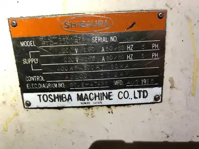 1995 TOSHIBA BTD-110R16 Boring Mills, Horizontal, Table Type | Machnet (9)